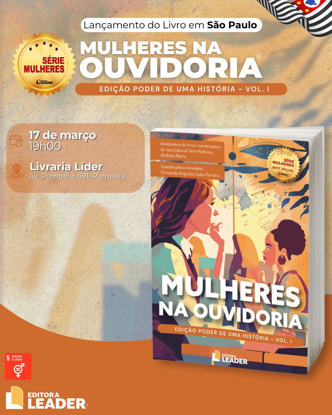 Lançamento do Livro Mulheres na Ouvidoria